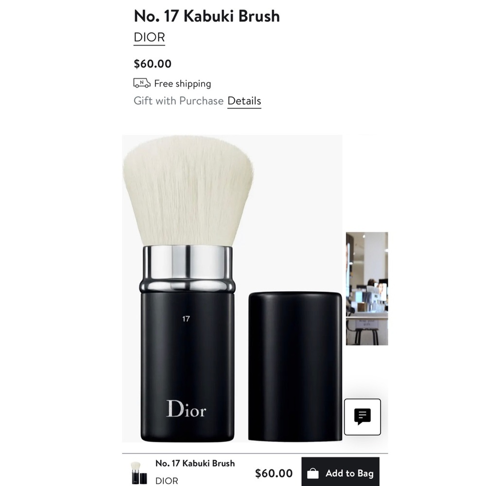• Dior Kabuki brush •